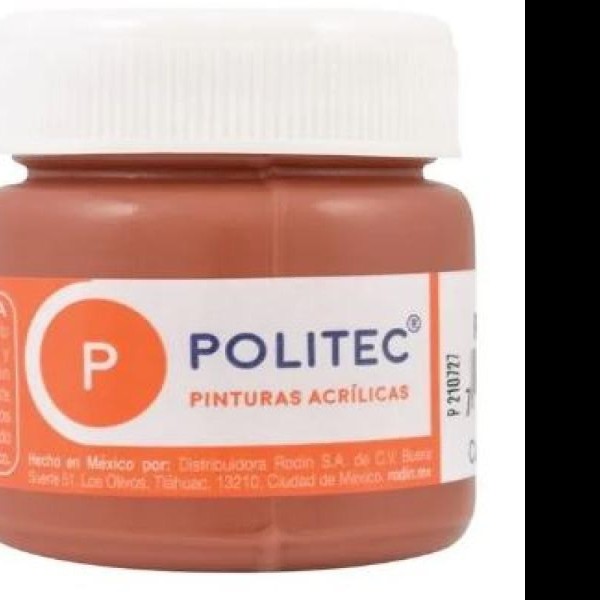 PINTURA ACRILICA POLITEC 30ML. TERRACOTA 340 PZA